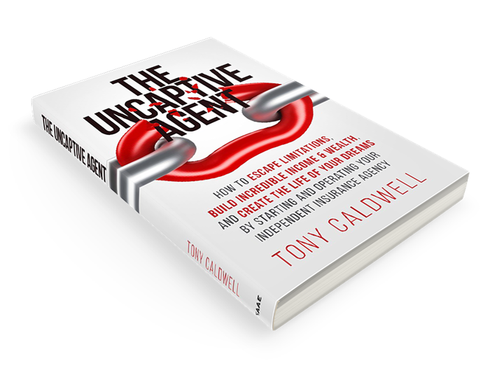 Cover of The Uncaptive Agent by Tony Caldwell