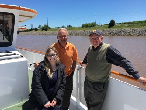 members enjoy a riverboat cruise