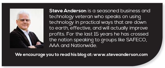 Steve Anderson_ Insurance Agency Technology Presentations, Consulting, Products and Resources