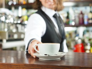 coffee being served