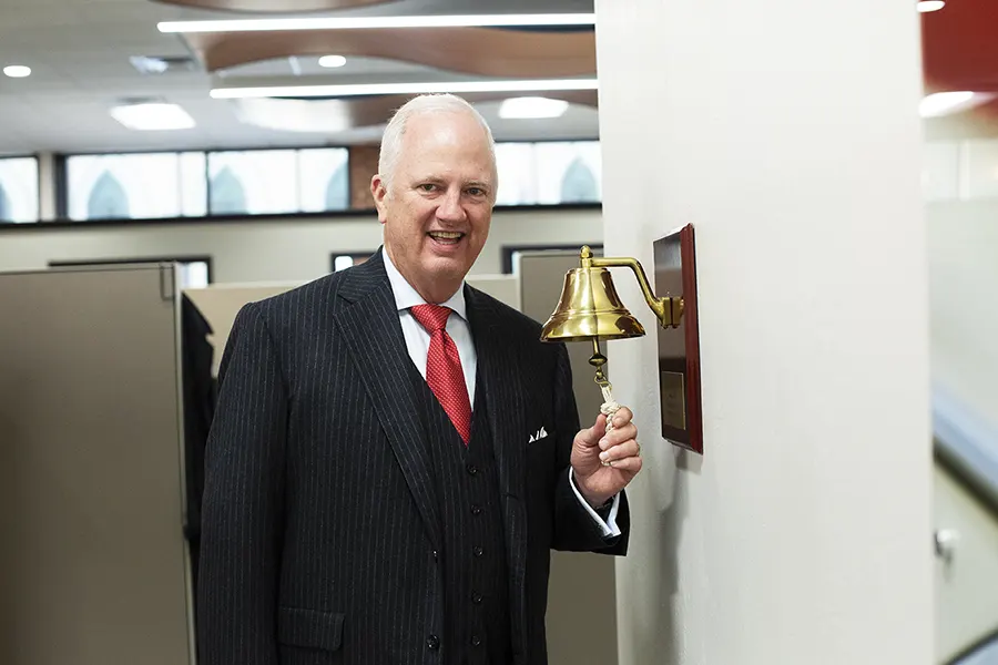 tony ringing a bell