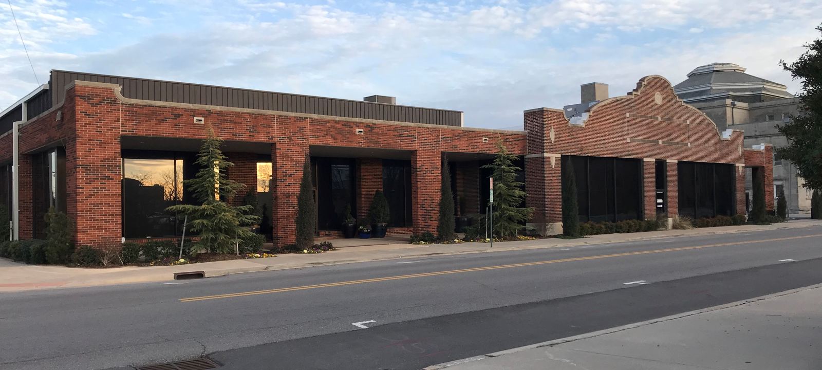 The One Agents Alliance office, a red-brick building on North Robinson Avenue in Oklahoma City